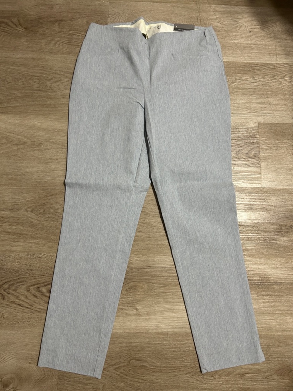 Van Heusen Slim Fit Light Gray Dress Pants - Size 6 Short